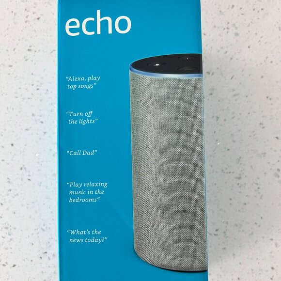 Amazon  NEW OPEN BOX  Echo ( 2nd Generation) - Picture 1 of 7